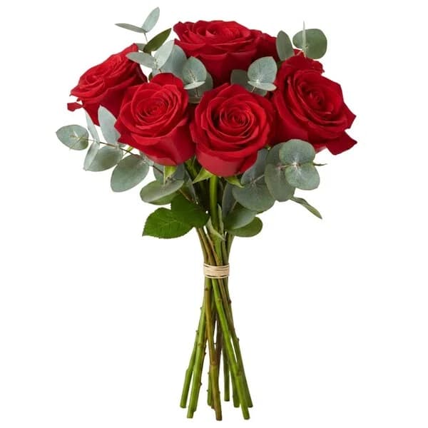 Photo produit : BOUQUET DE ROSES ROUGES