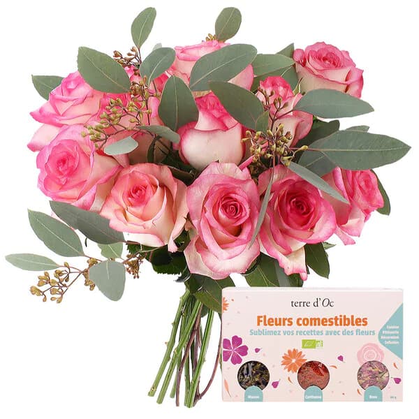 Photo produit : PRINCESSE + FLEURS COMESTIBLES