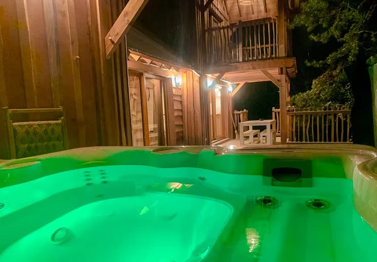 Photo Cabane Château & Spa privatif Peydébé n°1