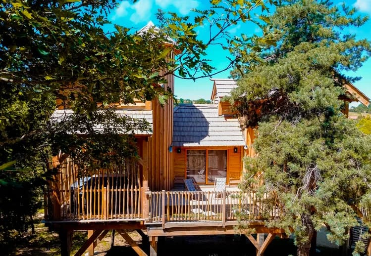 Photo Cabane Château & Spa privatif Peydébé n°4