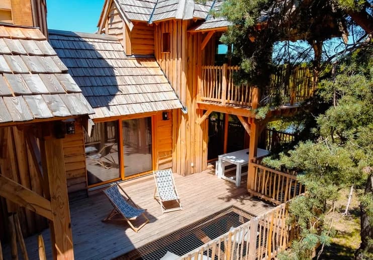 Photo Cabane Château & Spa privatif Peydébé n°6