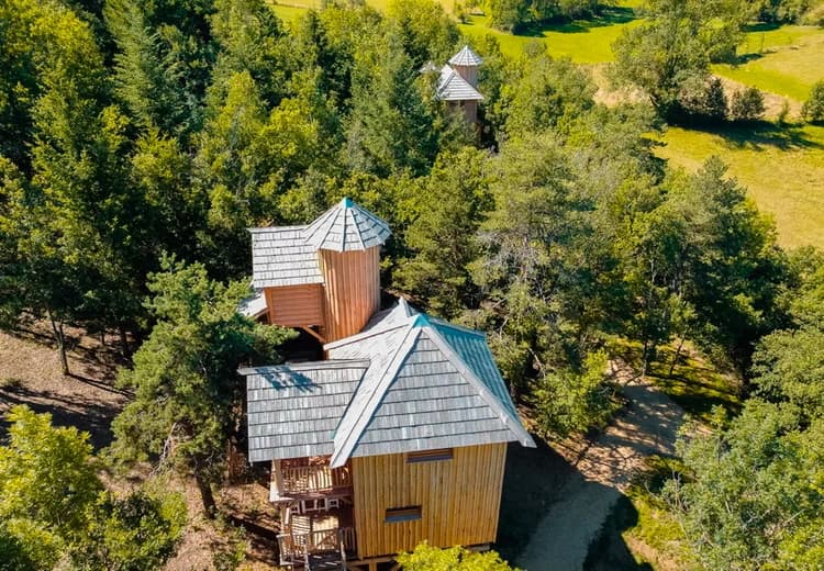 Photo Cabane Château & Spa privatif Peydébé n°7