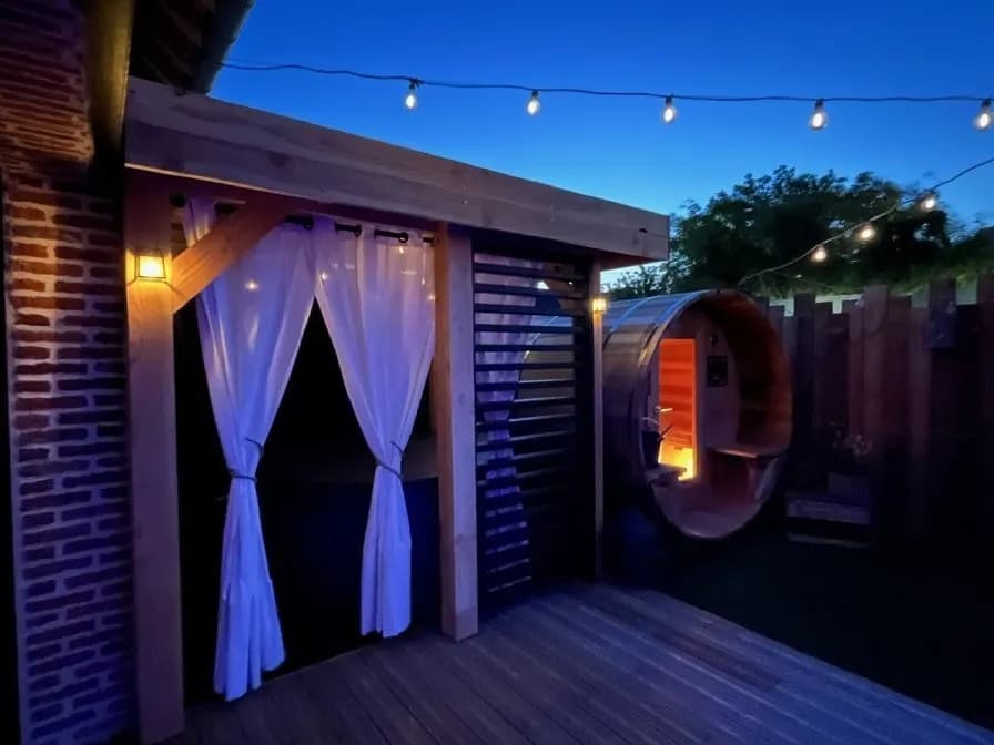 Photo Gîtes de La Gasteleine - Côté Sauna et Jacuzzi n°9