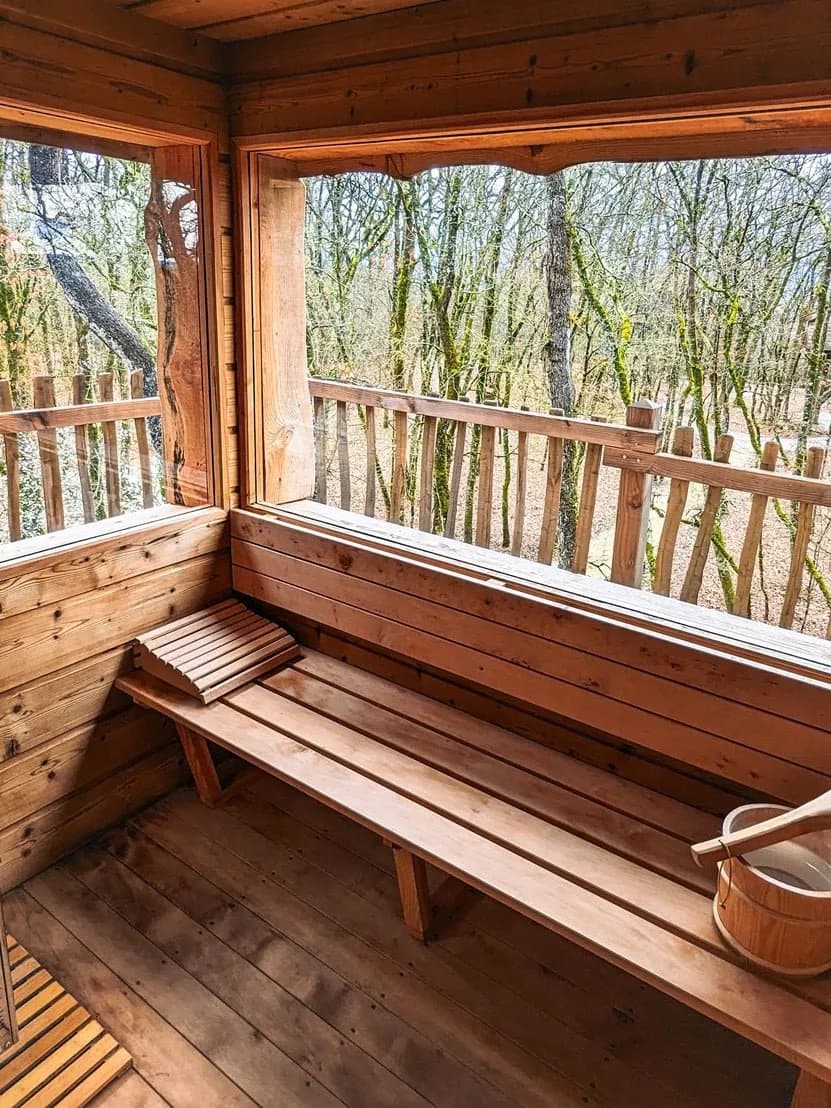 Photo Domaine de Pech et Lafon - Cabane Spa Vintage n°2