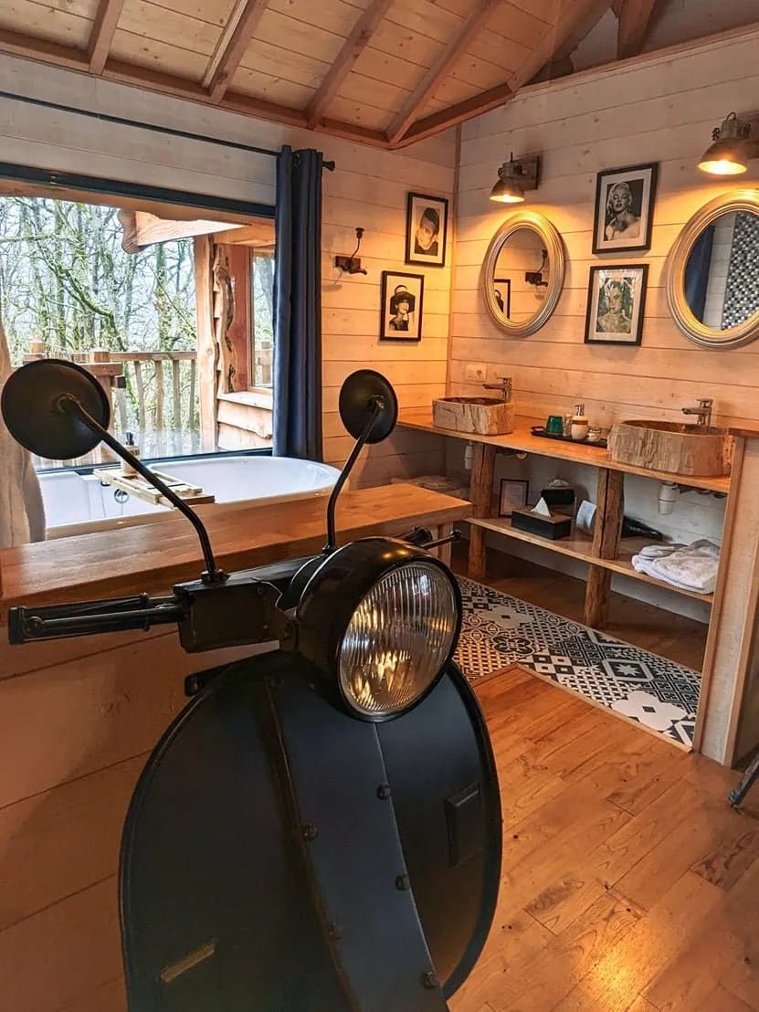Photo Domaine de Pech et Lafon - Cabane Spa Vintage n°4