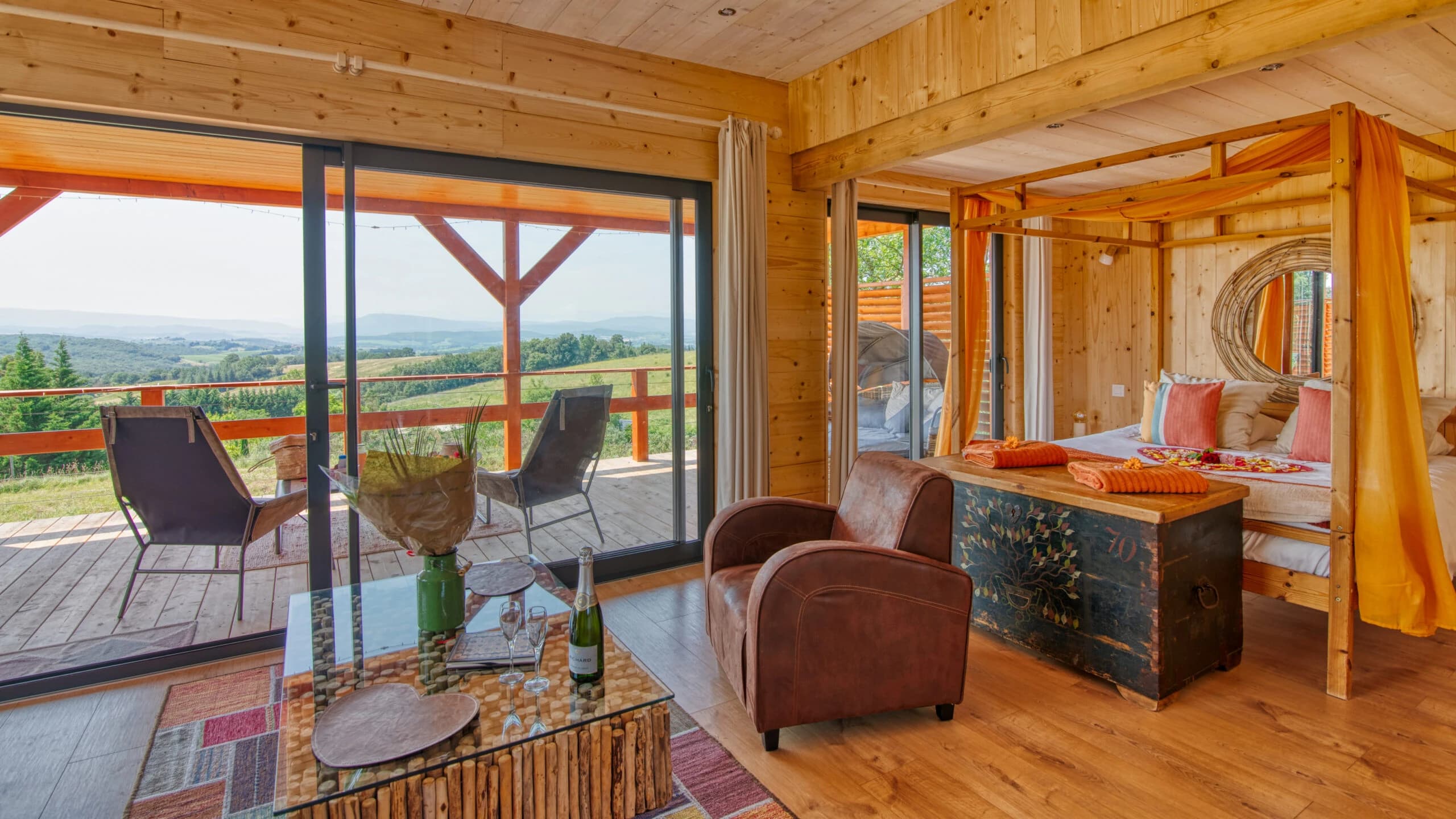 Photo Cabane de prestige A perte de vue n°5