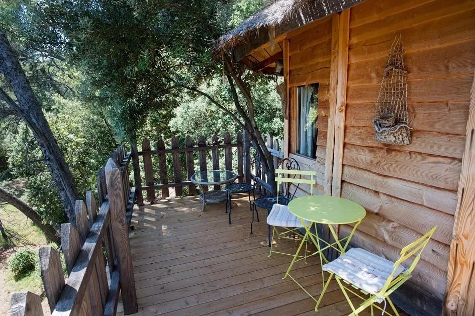Photo Domaine de la tuilière - Cabane Perchée Spa privatif n°6