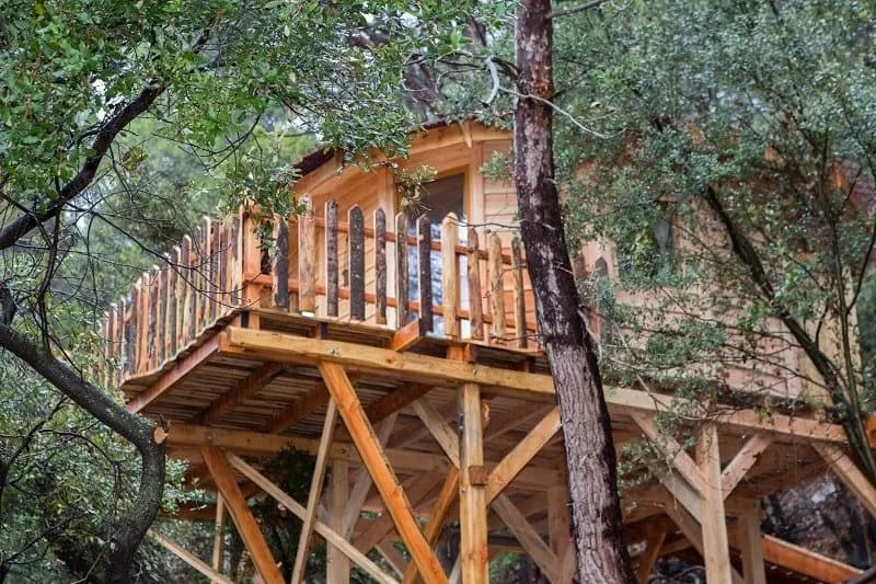 Photo Domaine de la tuilière - Cabane Perchée Spa privatif n°7