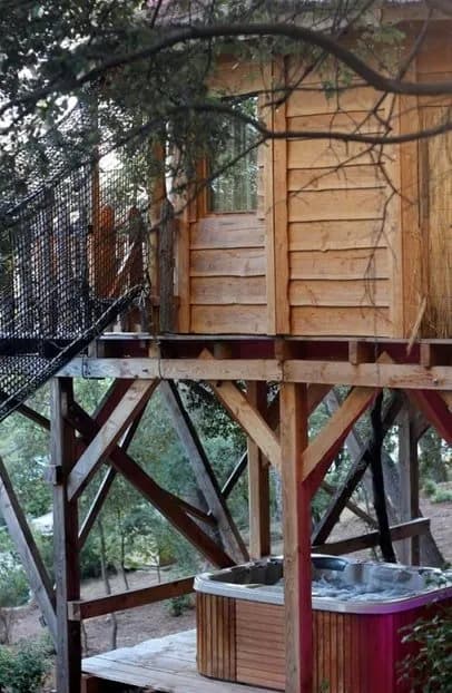 Photo Domaine de la tuilière - Cabane Perchée Spa privatif n°9