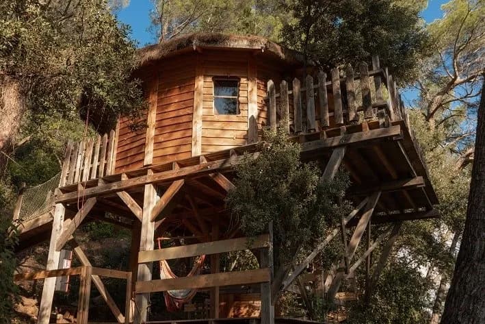 Photo Domaine de la tuilière - Cabane Perchée Spa privatif n°10