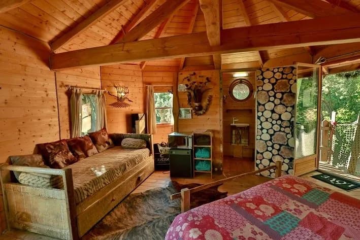 Photo Domaine de la tuilière - Cabane Perchée Spa privatif n°11