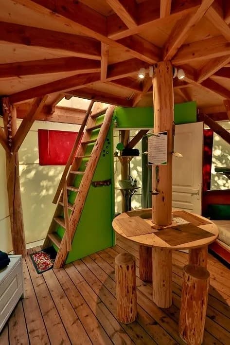 Photo Domaine de la tuilière - Wigwam perché avec Spa privatif n°8