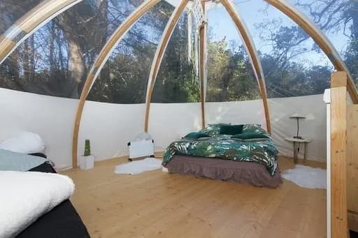 Photo Domaine de la tuilière - Wigwam perché avec Spa privatif n°9